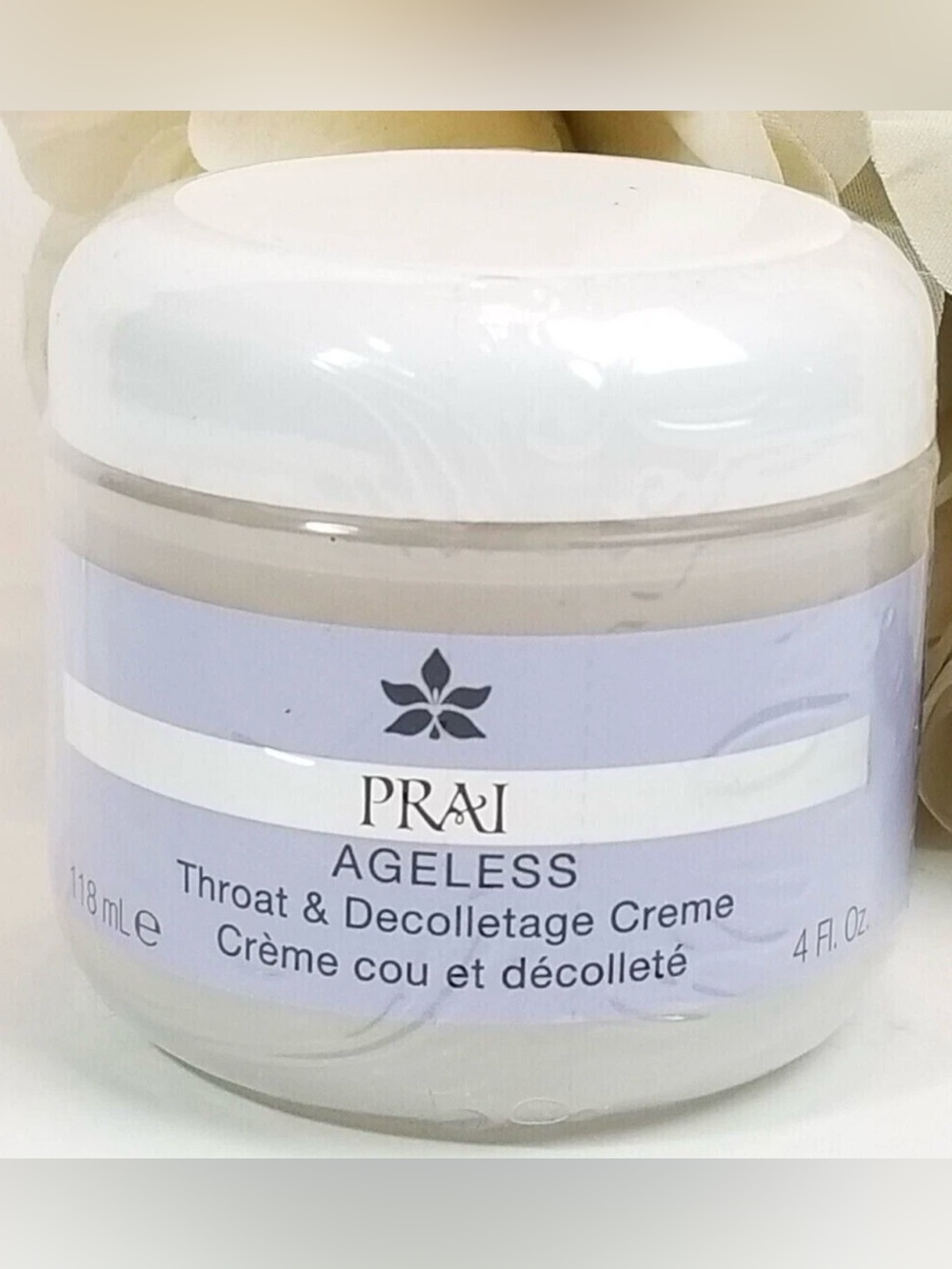 NEW sealed PRAI Ageless Throat & Décolletage
Crème 4 oz